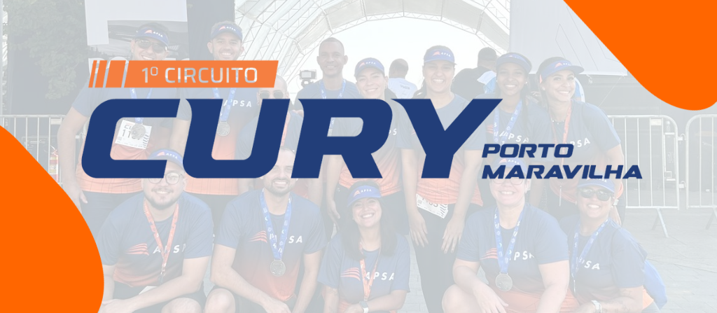 APSA participa do 1º Circuito Cury Porto Maravilha com ações de bem-estar para os corredores